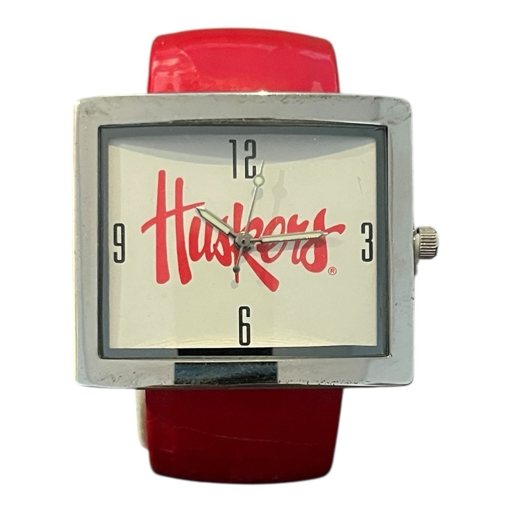 Nebraska Huskers Mens Watch Japan Quartz Movement Dynamic Brands HTF